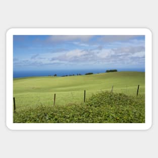 Kohala countryside Sticker